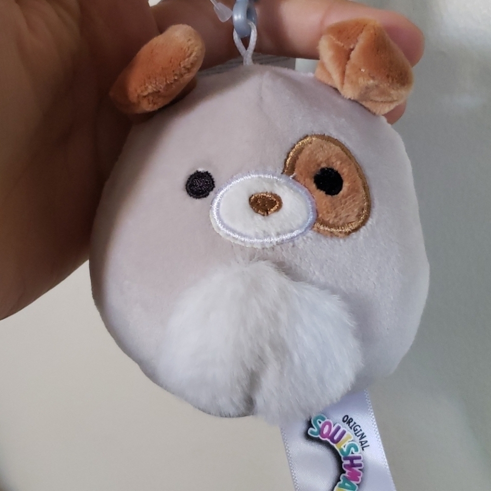 Squishmallows Clip-on Dog Harrison 3.5 inches